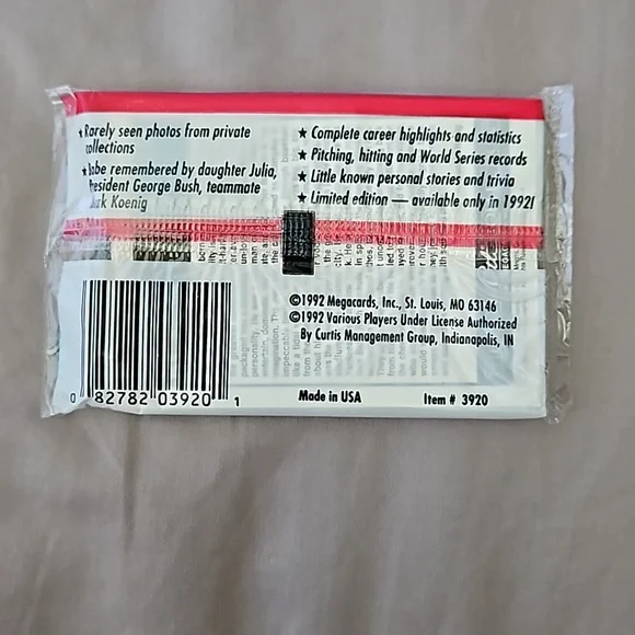 1992 Babe Ruth limited edition collection cards. - Picture 7 of 9